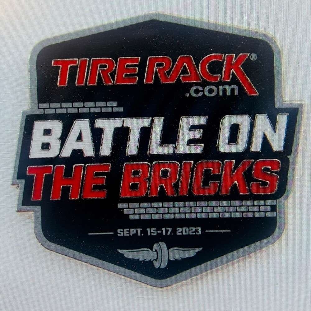 NASCAR INDY Pin Hat Battle on the Bricks Tire Rack 2023 Indianapolis Speedway - Picture 2 of 6
